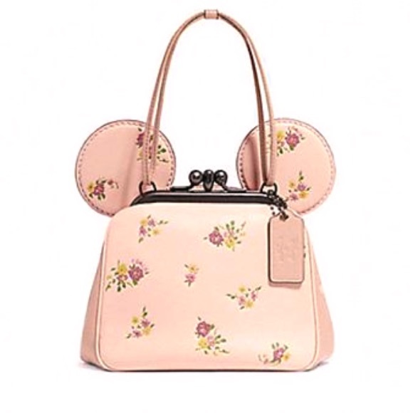 Coach Handbags - NWT Disney x Coach Minnie Mouse Kisslock Purse